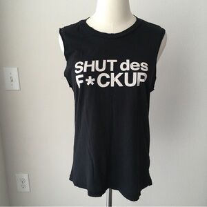 NWOT Petals and Peacocks Graphic Tank